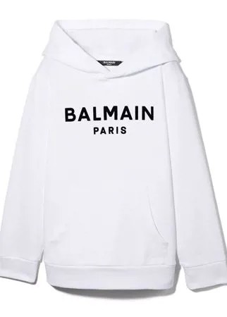 Balmain Kids худи с логотипом