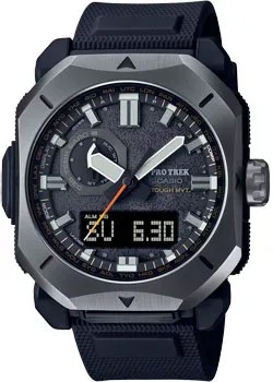 Японские наручные  мужские часы Casio PRW-6900Y-1. Коллекция Pro-Trek