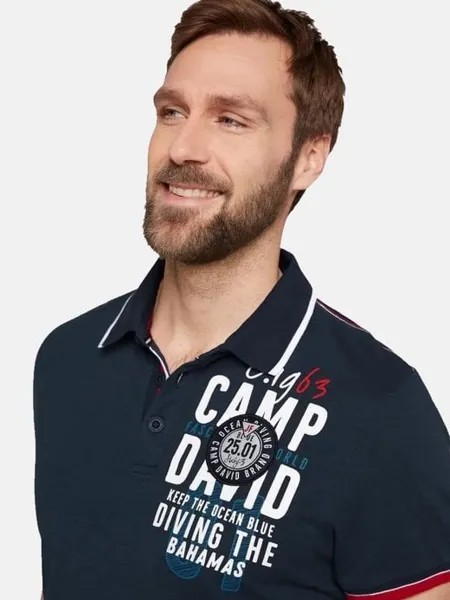 Рубашка поло Camp David, синий