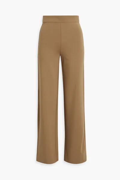 Широкие брюки стрейч-понте Irina Rag & Bone, коричневый