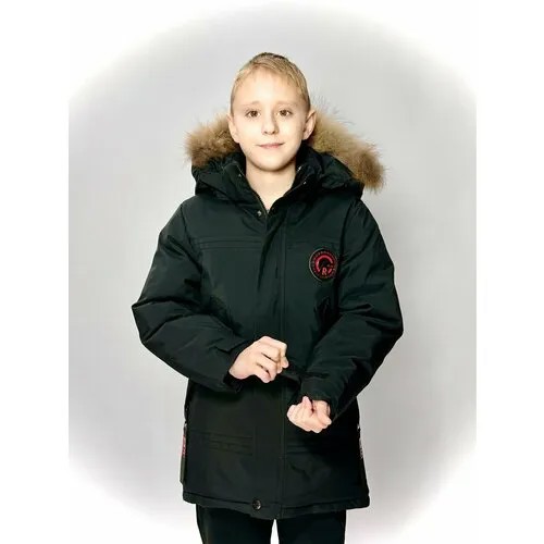 Парка LCAYHD FASHION Куртка зимняя 23-5(1/25), размер 122, черный