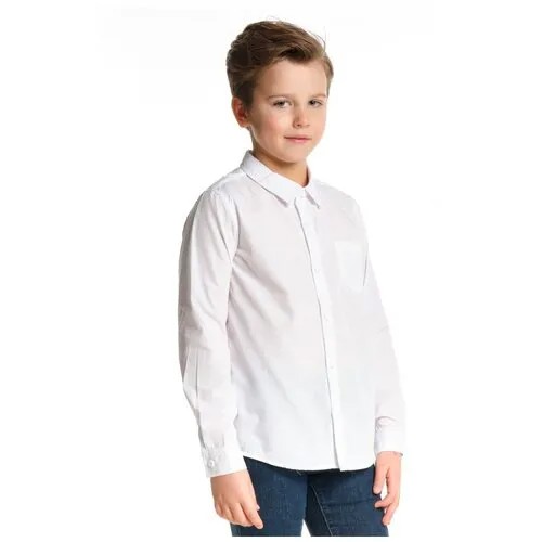 Рубашка Mini Maxi, размер 134, белый