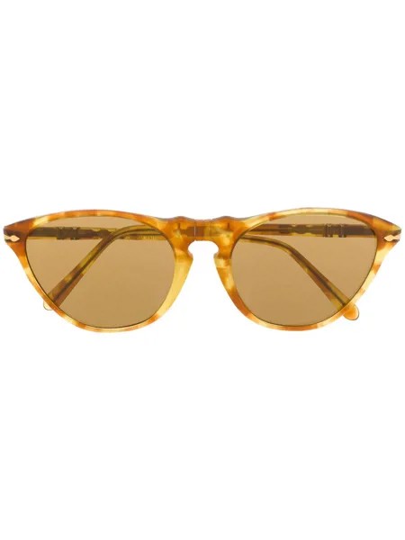 Persol Pre-Owned солнцезащитные очки 1970-х годов в круглой оправе