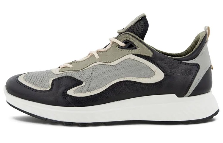 Ecco St.1 Lifestyle Shoes Men Low-top Black