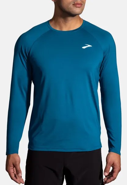 Футболка с длинным рукавом Atmosphere Long Sleeve 2.0 Brooks, цвет dk ocean