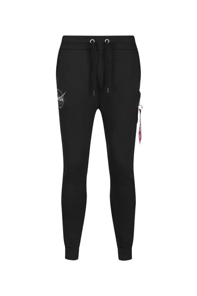 Спортивные брюки Nasa Cargo Sweat Jogger Alpha Industries, черный