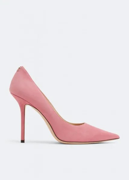 Туфли JIMMY CHOO Love 100 pumps, розовый