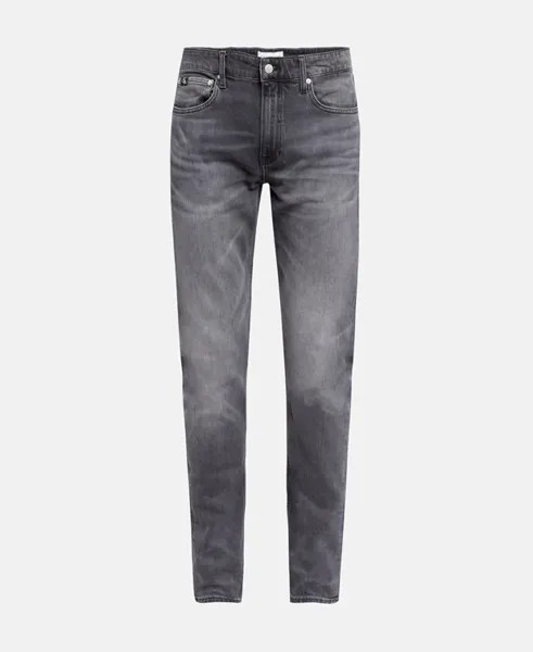 Джинсы узкого кроя Calvin Klein Jeans, антрацит