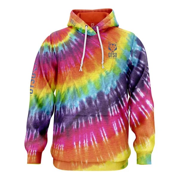 Худи Otso Tie Dye, разноцветный