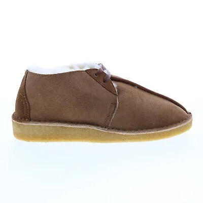 Clarks Desert Trek 26162551 Женские коричневые оксфорды и туфли на шнуровке Повседневная обувь 7.5