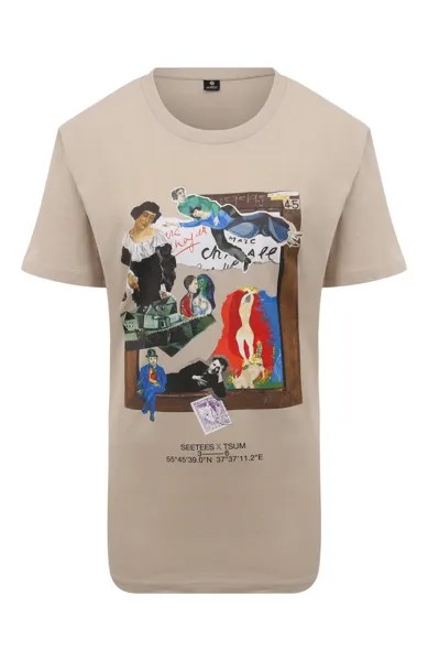 Хлопковая футболка SEETEES x TSUM Seetees