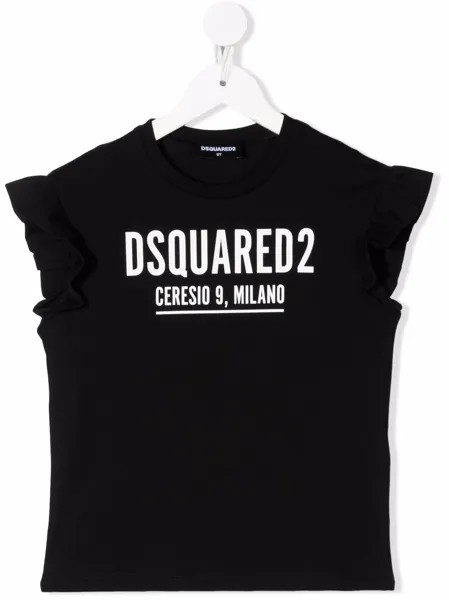 Dsquared2 Kids футболка с логотипом