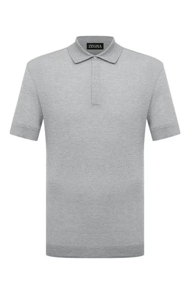 Поло из хлопка и льна Zegna
