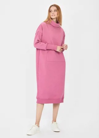 Платье-толстовка женское Baon B451541 розовое S