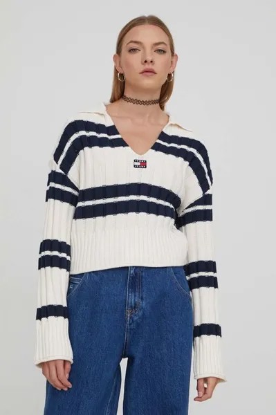 Свитер Tommy Jeans, бежевый