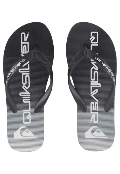 Шлепанцы MOLOKAI Quiksilver, черный