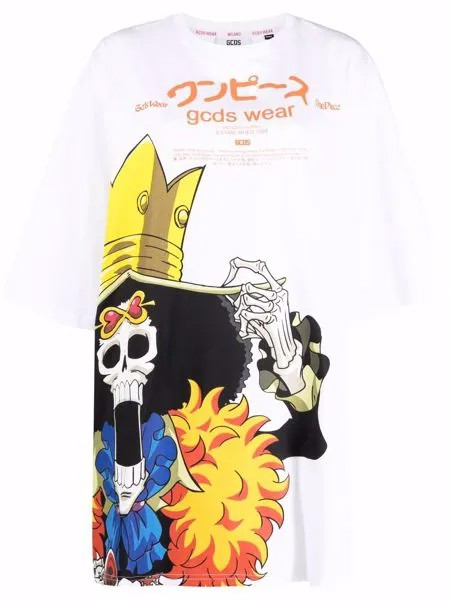 Gcds платье-футболка One Piece с графичным принтом