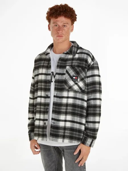 Флисовая рубашка Tommy Jeans Plus 