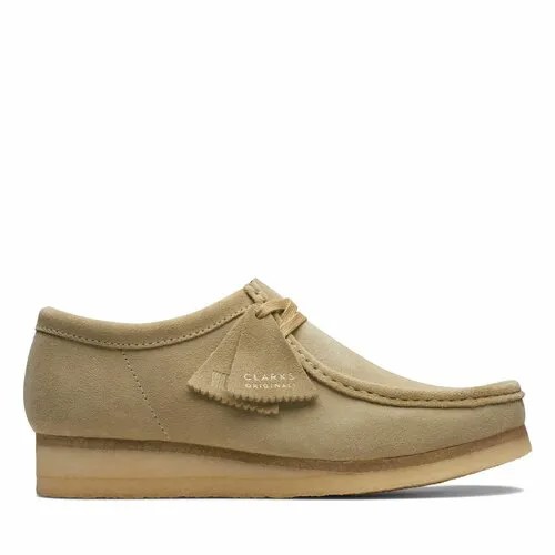 Полуботинки  Clarks, размер 7.5, бежевый