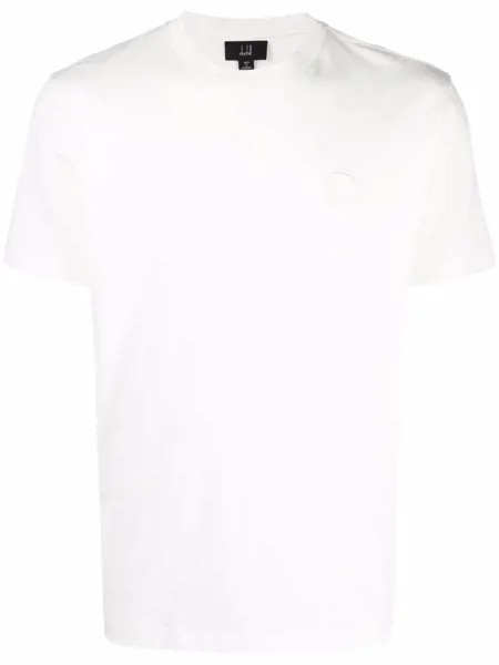 Dunhill футболка с вышитым логотипом