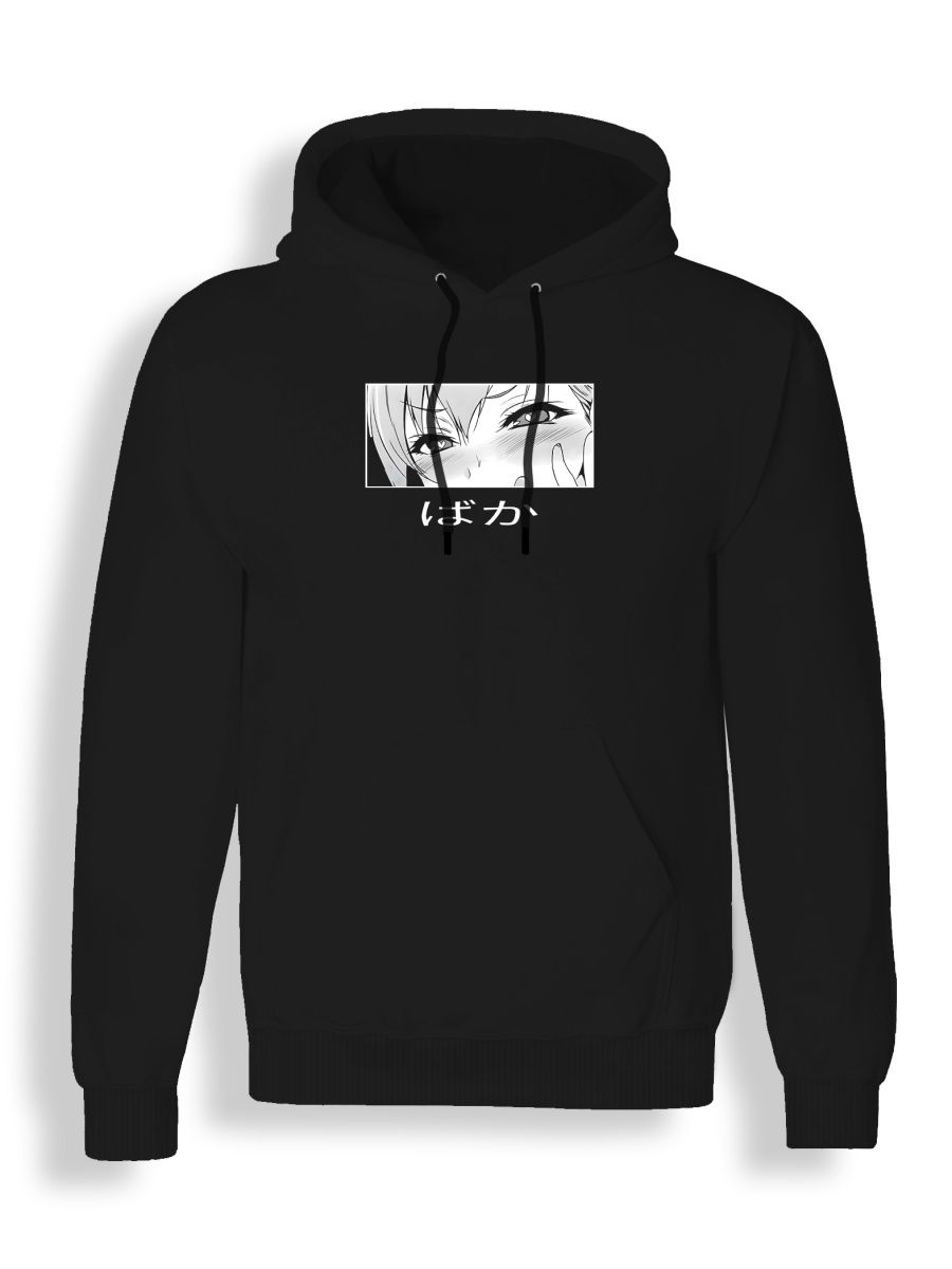 Худи унисекс СувенирShop Ахегао/Аниме/Хентай/Тян 8 черное L