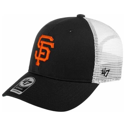 Бейсболка 47 BRAND арт. B-BRANS22CTP San Francisco Giants MLB (черный / белый), размер ONE