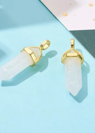 2шт DIY Каменный кулон