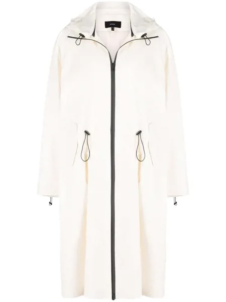 Arma mid-length hooded parka