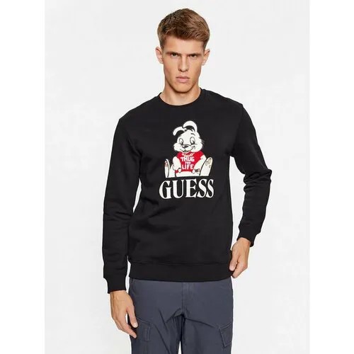 Лонгслив GUESS, размер L [INT], черный