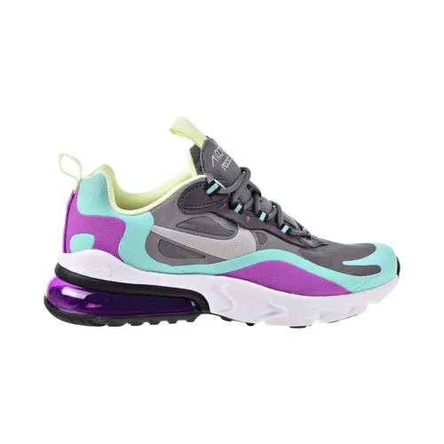 Детские кроссовки Nike Air Max 270 React Big Gunsmoke-Violet-Reflect Silver BQ0103-007