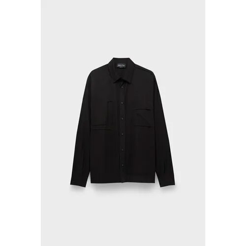Рубашка Andrea Ya'aqov, long sleeve shirt, размер 50, черный