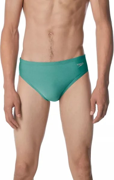 Мужские плавки для плавания Speedo Solid One, зеленый