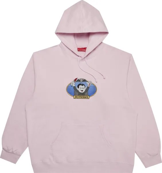 Толстовка Supreme Vampire Boy Hooded Sweatshirt 'Light Pink', розовый