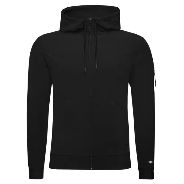 Спортивная куртка Champion Hooded Full Zip, черный