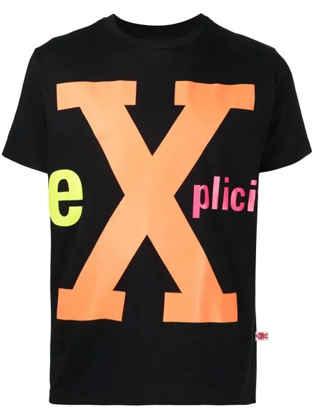 Walter Van Beirendonck Pre-Owned футболка с принтом Explicit