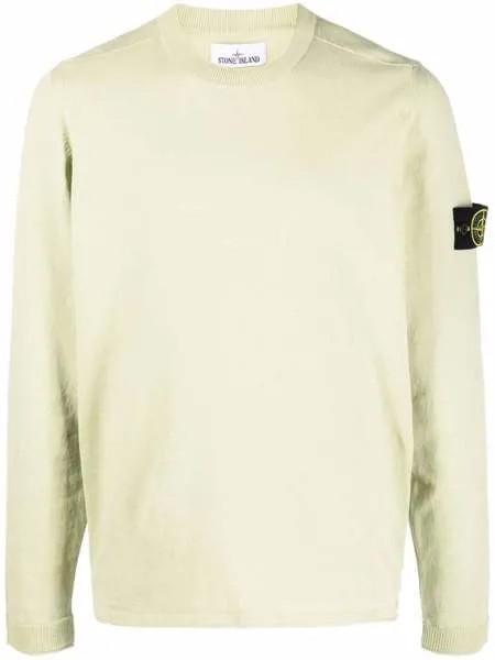 Stone Island джемпер с нашивкой-логотипом