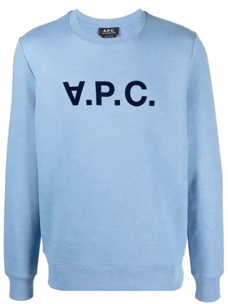 A.P.C. толстовка V.P.C. с логотипом