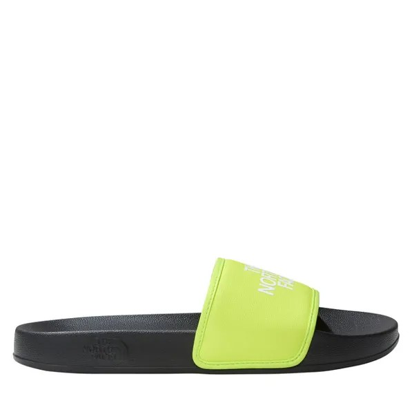 Шлепанцы The North Face Base Camp Slide III NF0A4T2RWIT1 Fizz Lime/Tnf Black, зеленый
