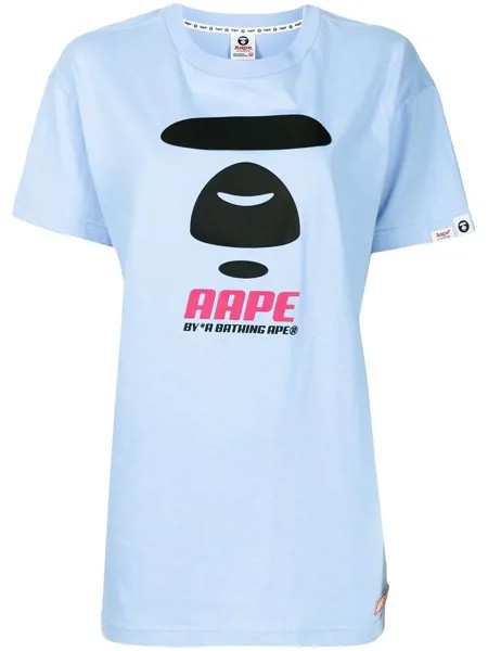 AAPE BY *A BATHING APE® футболка с логотипом