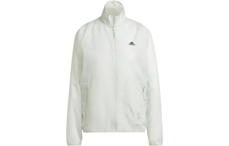 Куртка женская льняная зеленая Adidas
