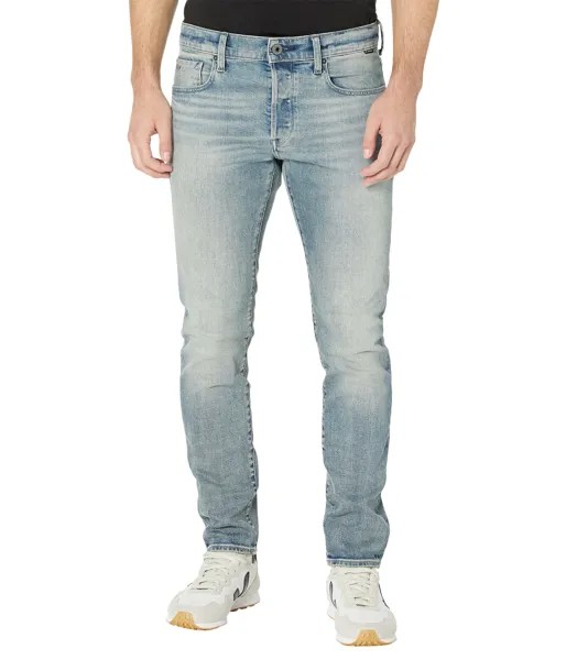 Джинсы G-Star, 3301 Slim Fit Selvedge Jeans in Vintage Stream