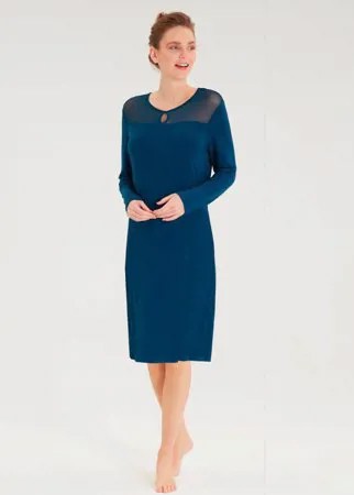 Ночная сорочка женская BlackSpade BS50342 синяя XL