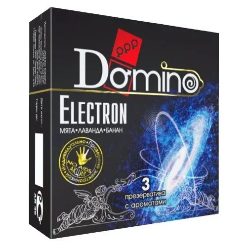 Презервативы DOMINO Domino Electron (3 шт.)