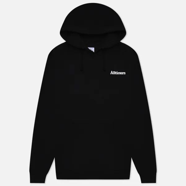 Мужская толстовка Alltimers Mini Broadway Embroidered Hoodie чёрный, Размер XXL