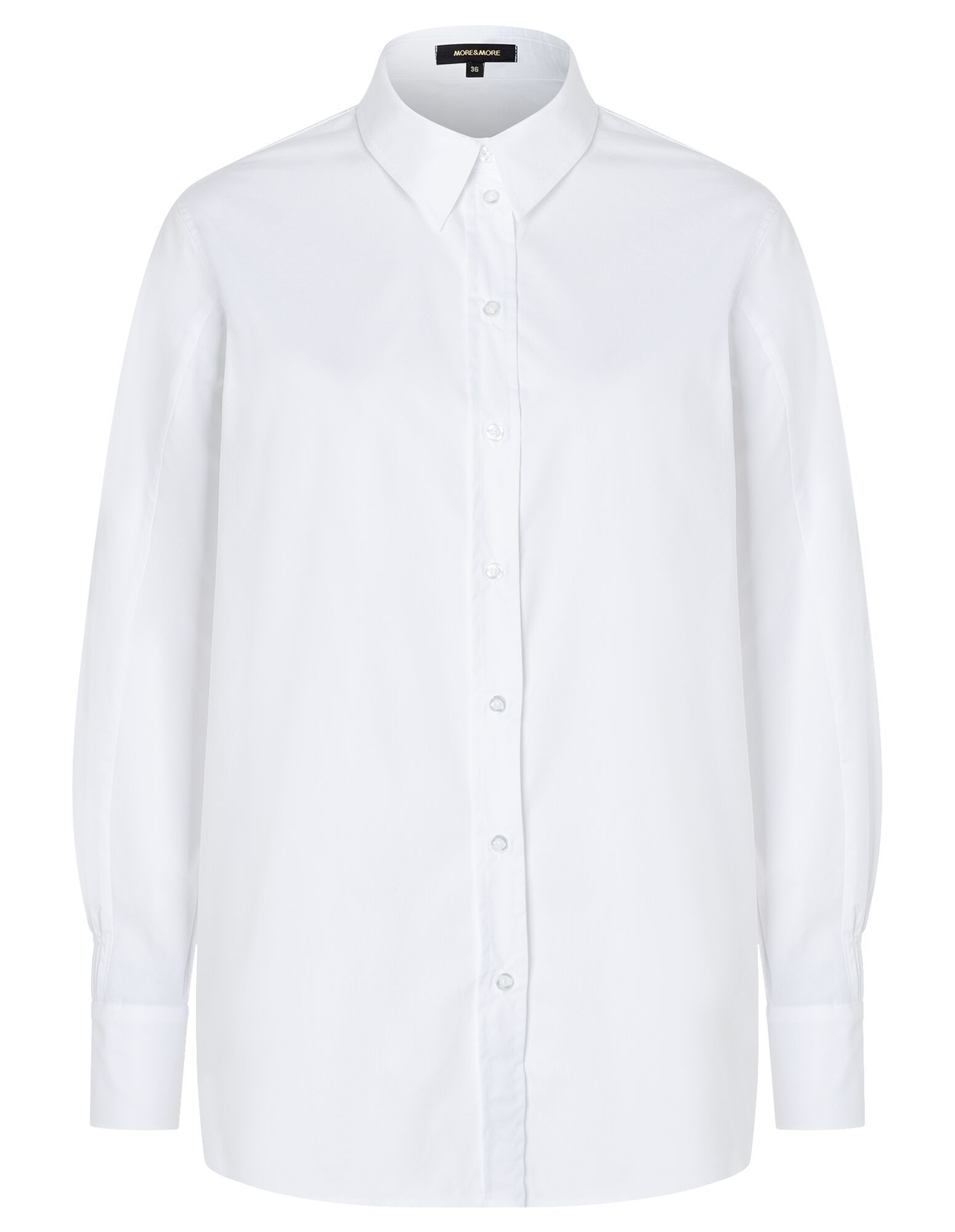 Блуза More & More Hemd, белый