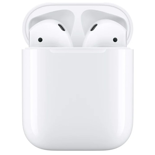 Беспроводные наушники Apple AirPods 2 с зарядным футляром MV7N2, белый