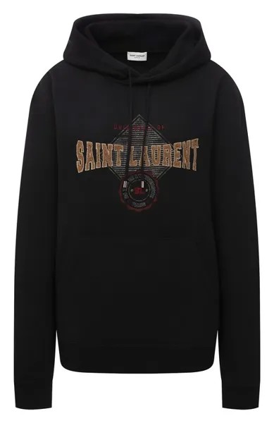 Хлопковое худи Saint Laurent