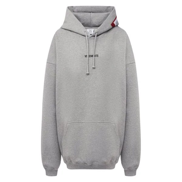 Хлопковое худи VETEMENTS