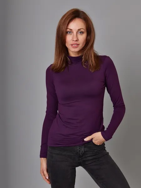 Поло Awesome Apparel Langarmshirt, фиолетовый