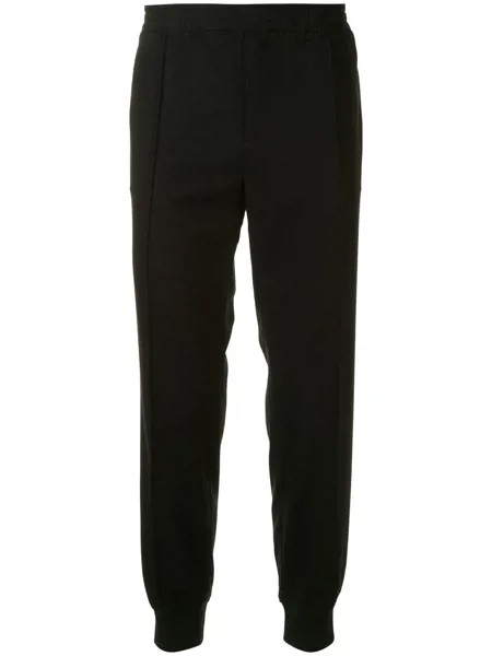 Emporio Armani спортивные брюки со складками